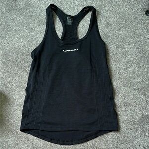 Alphalete Black Racerback Tank Top